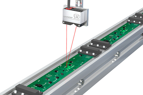 optoNCDT 5500 mit intelligenter Belichtungsregelung